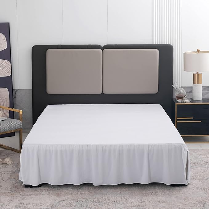 TSUTOMI Bed Skirt Twin Size Ruffled Bed Skirt by TSUTOMI