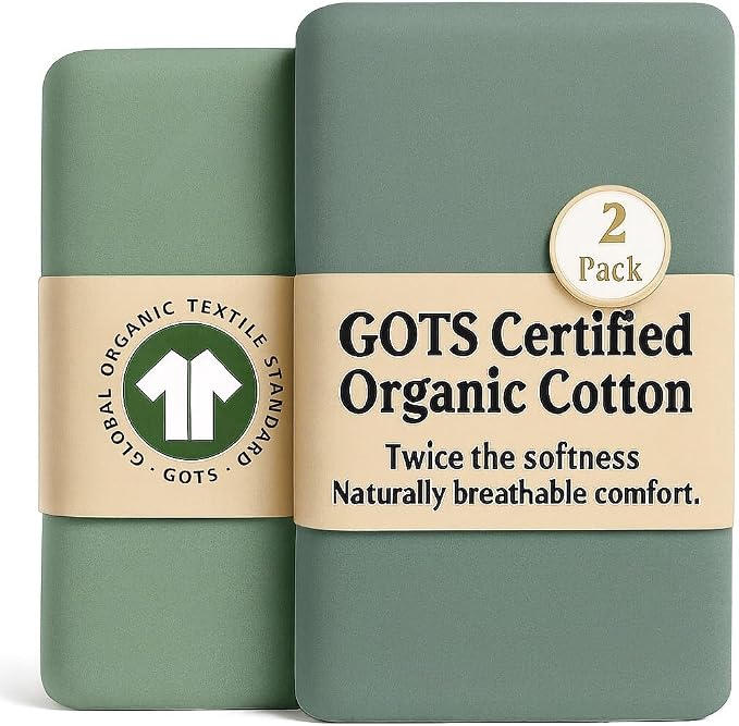 GOTS 100% Organic Bassinet Sheets by OrganicBassinetSheets