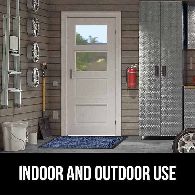 GORILLA GRIP 100% Waterproof All-Season WeatherMax Doormat 35x23, US Designed - Image 9
