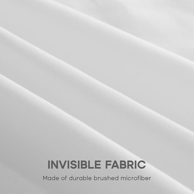 SONIVE Queen Bed Skirt, Classic Tailored Easy Fit Brushed Microfiber Skirts - Image 6
