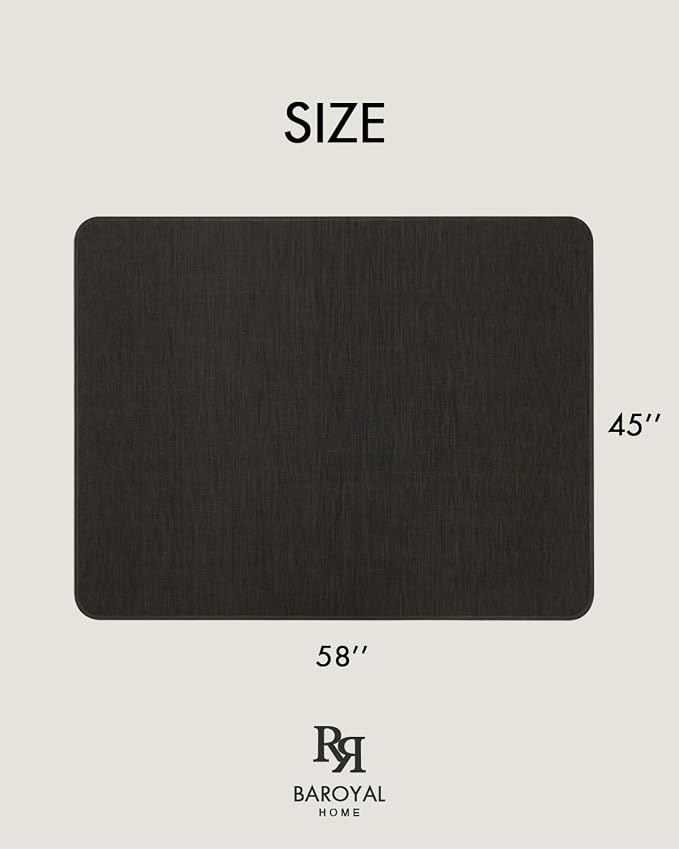 Office Chair Mat for Hardwood Floor Under Desk Computer Rolling Chair Mat for - Image 6