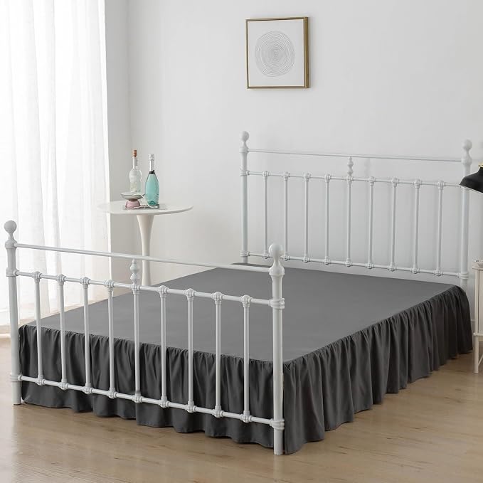 Bed Skirt King Size Ruffled Bed Skirts - Image 3