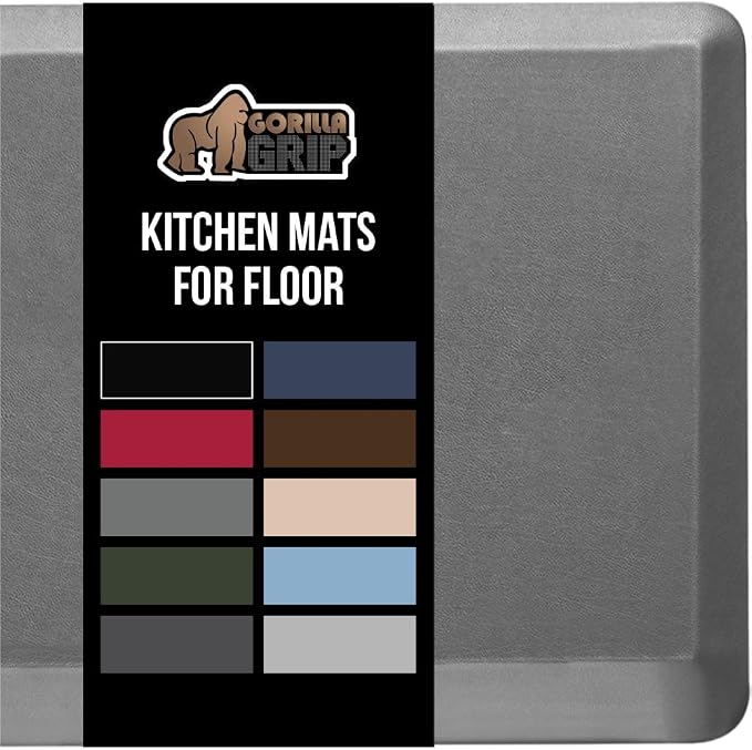 GORILLA GRIP Comfortable Cushioned Kitchen Mats by GorillaGrip