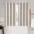 MIULEE Linen Curtains 100% Blackout by MIULEE