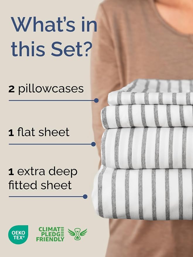Extra Deep Pocket Queen Sheet Set - Image 2