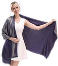 LMVERNA Women's Sparkling Metallic Soft Pashmina Shawls and Wraps Scarf in by LMVERNA