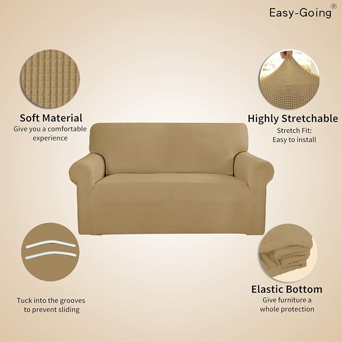 Easy-Going Stretch Oversized Sofa Slipcover 1-Piece Sofa Cover Furniture - Image 3