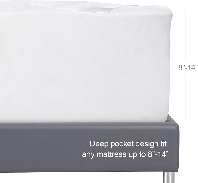 RV King Mattress Topper Pad Protector Waterproof, Absorbent and Quilted - Image 5