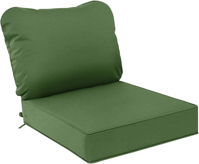 AAAAAcessories Outdoor Deep Seat Cushions, Waterproof, Fade-Resistant Patio by AAAAAcessories
