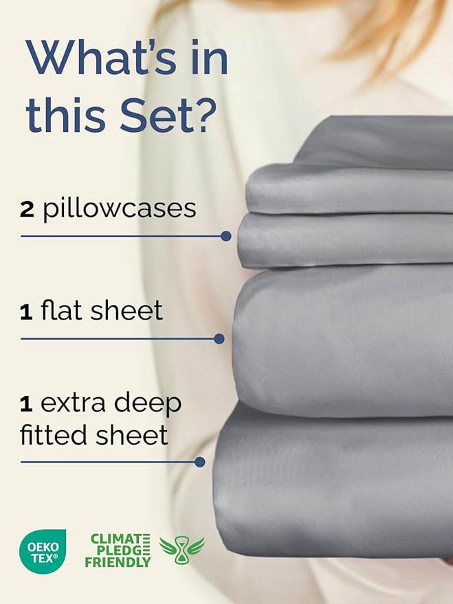 Extra Deep Pocket Queen Sheet Set - Image 2