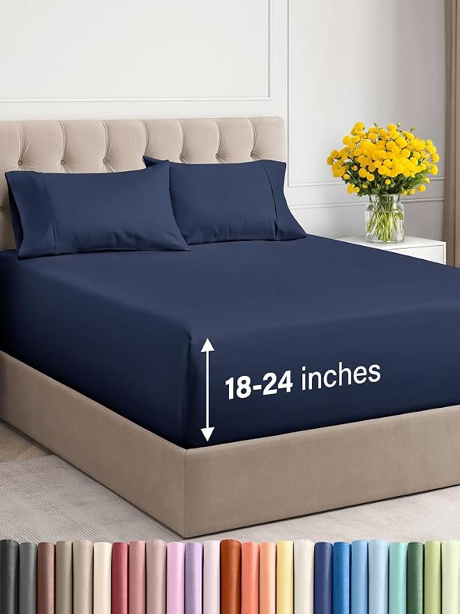 Extra Deep Twin Sheet Set by CGKUnlimited