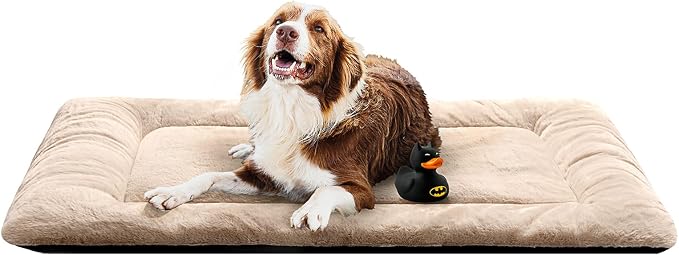 Dog Beds Crate Pad for Extra Large Dogs Ultra Soft Dog Crate Bed Washable & by VERZEY