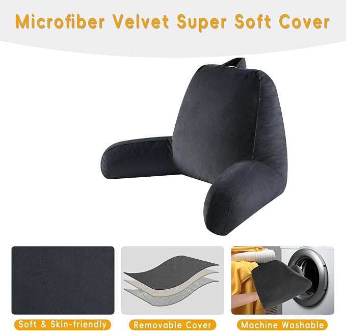Reading Pillow for Sitting in Bed Adult, Reading Pillow - Image 4