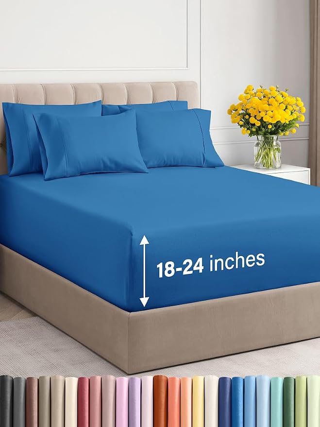 Extra Deep Queen Sheet Set by CGKUnlimited