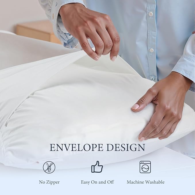 Waterproof Mattress Protector 2 Pillowcase 20''x28'', Queen Mattress Pad - Image 4