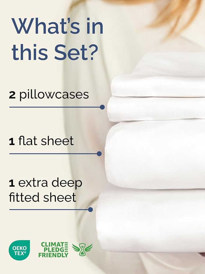 Extra Deep Pocket Queen Sheet Set - Image 2