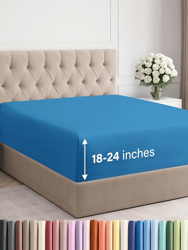 Extra Deep Queen Fitted Sheet by CGKUnlimited