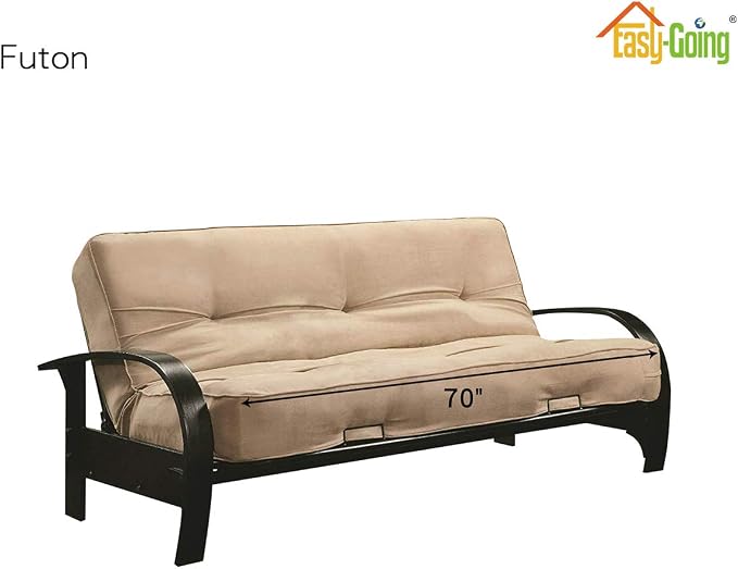 Easy-Going Futon Sofa Slipcover Reversible Sofa Cover Armless Futon Cover - Image 8