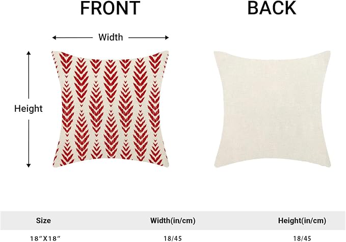 BETGINY Boho Pillow Covers 18 x 18 Inch Pack of 2 - Image 2