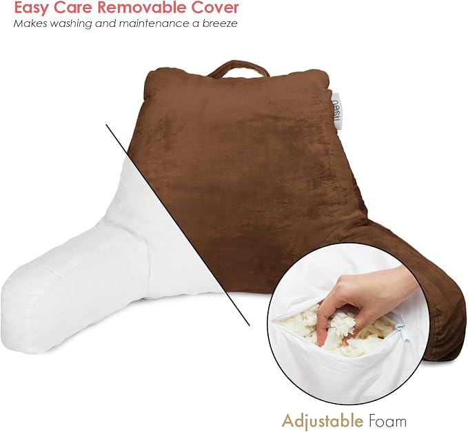 Nestl Reading Pillow with Shredded Memory Foam Designed - Image 4