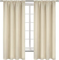 BGment Beige Blackout Curtains 63 Inches Length by BGment