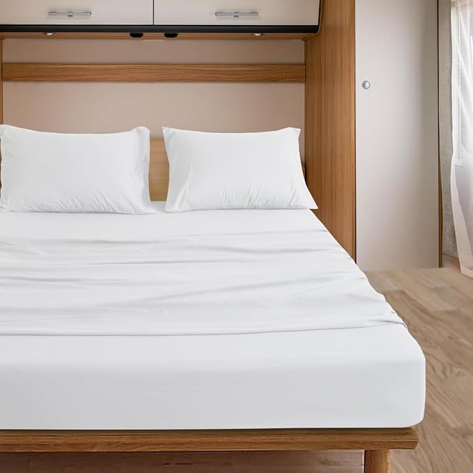 PLUSHY COMFORT Queen Sleeper Sofa Bed Sheet Set, in 100% Egyptian Cotton by PLUSHYCOMFORT