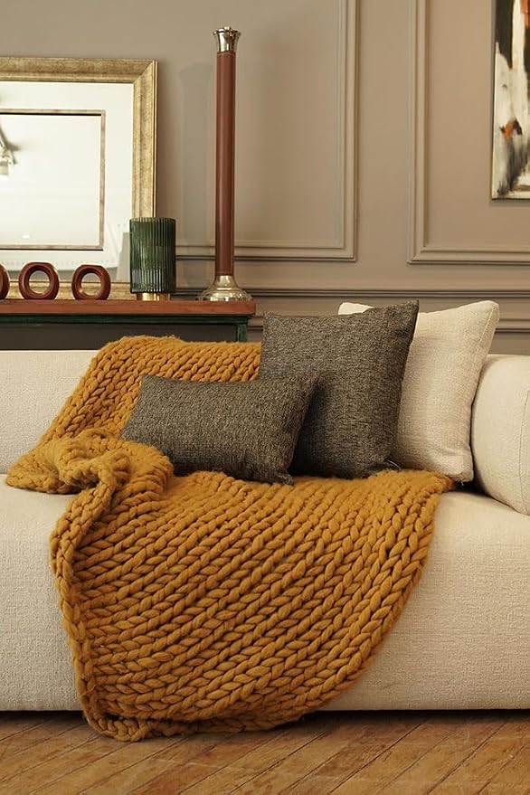 Haven & Glow Decorative Throw Pillow Cover – Square Cushion Case - Image 6