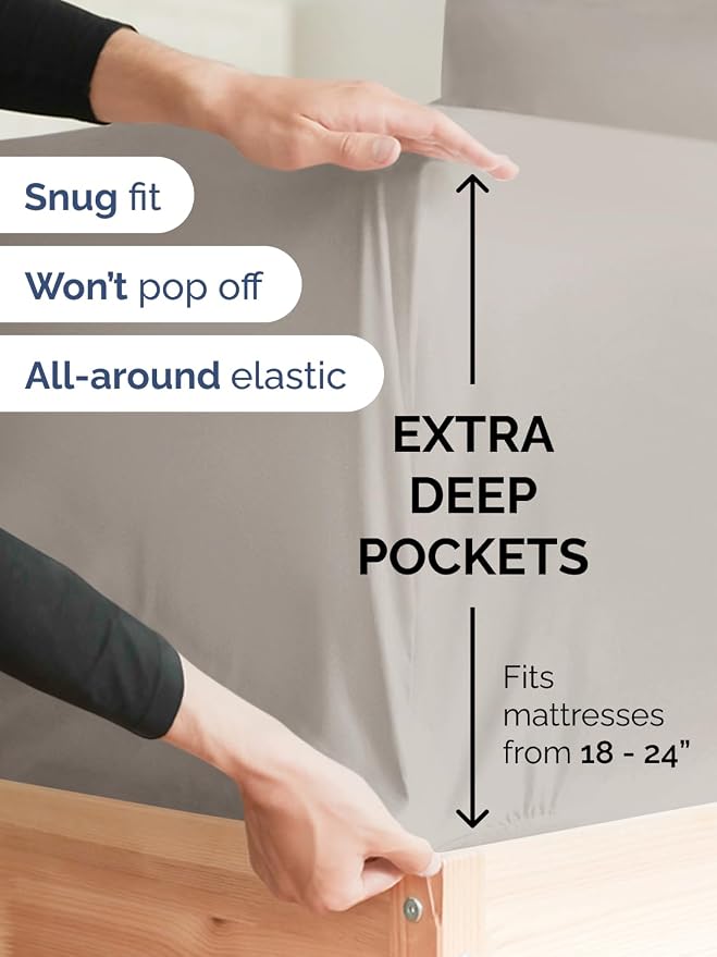 Extra Deep Cal King Sheet Set - Image 3