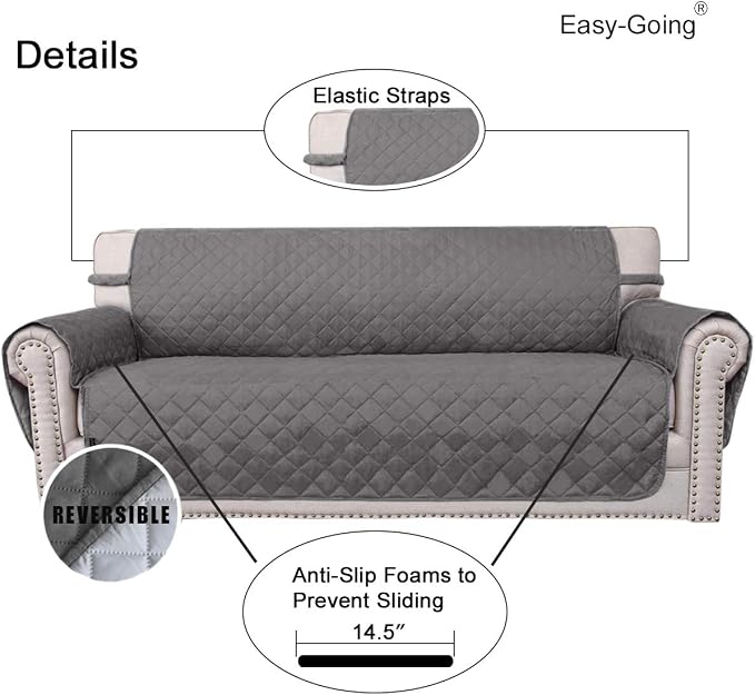 Easy-Going Reversible Couch Cover - Image 3