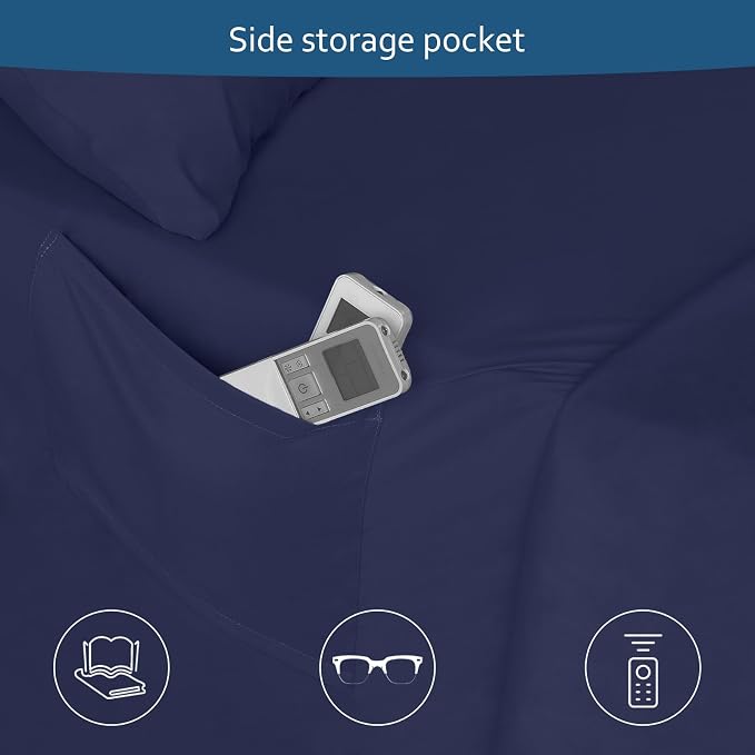 Moonsea King Size Sheets Set for Air Mattress - Image 5