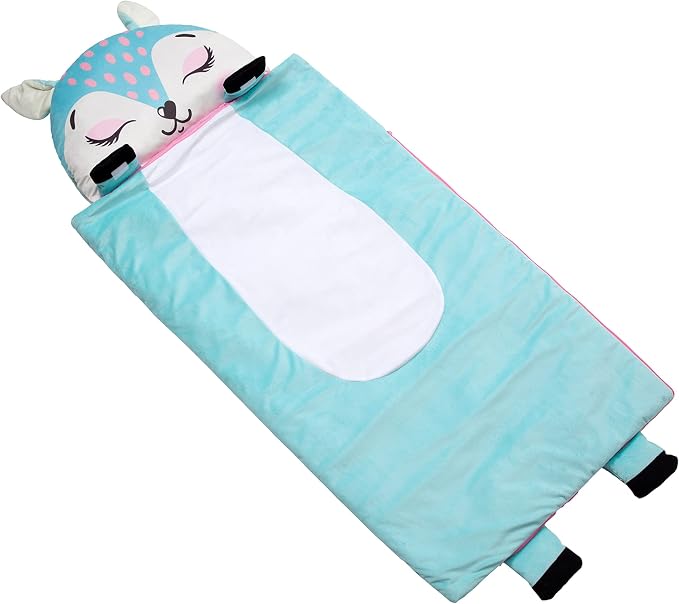 Kid's Nap Buddies Character Preschool Nap Mat, Toddler Sleeping Bag - Image 2