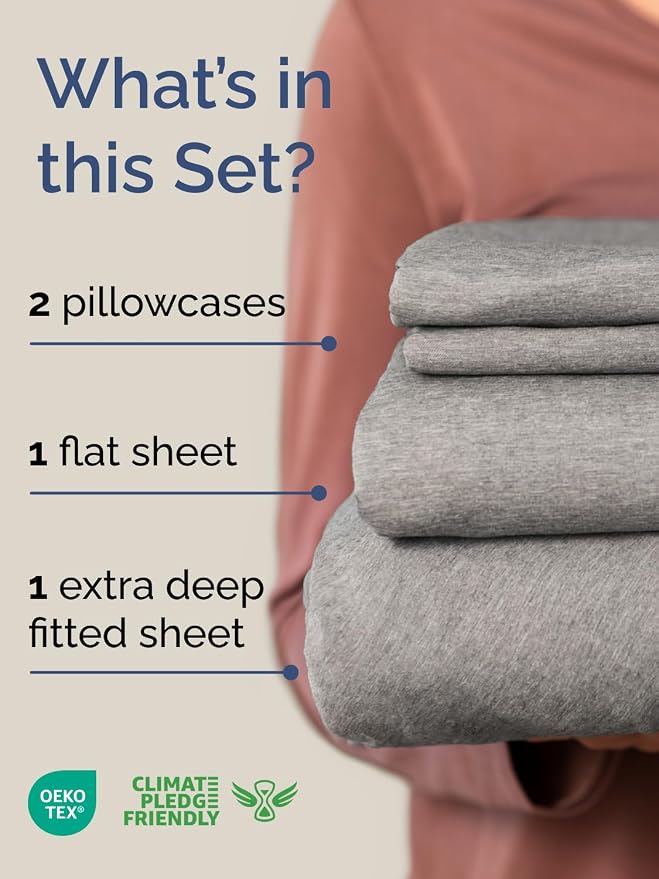 Extra Deep Pocket Queen Sheet Set - Image 2