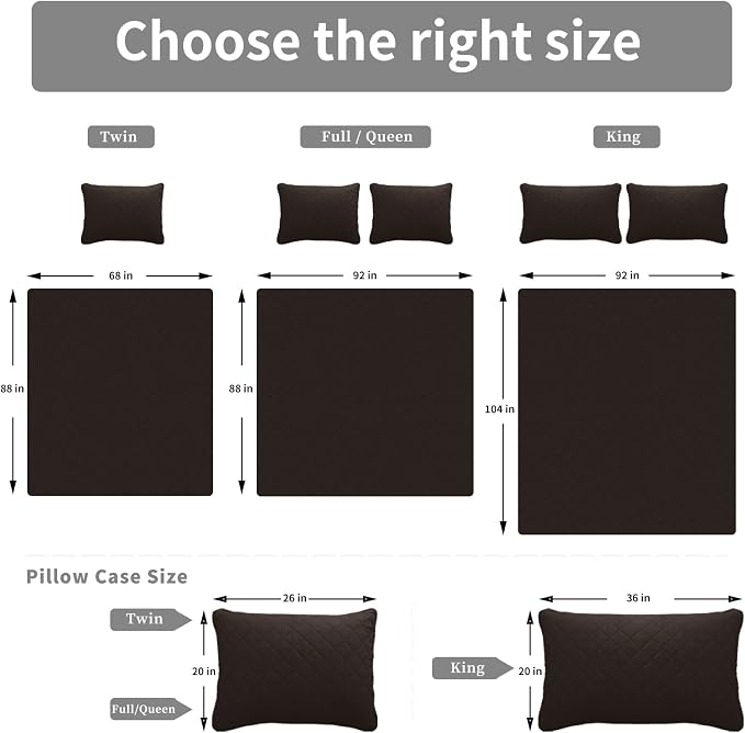 Easy-Going Full/Queen Size Reversible Quilt Set - Image 7