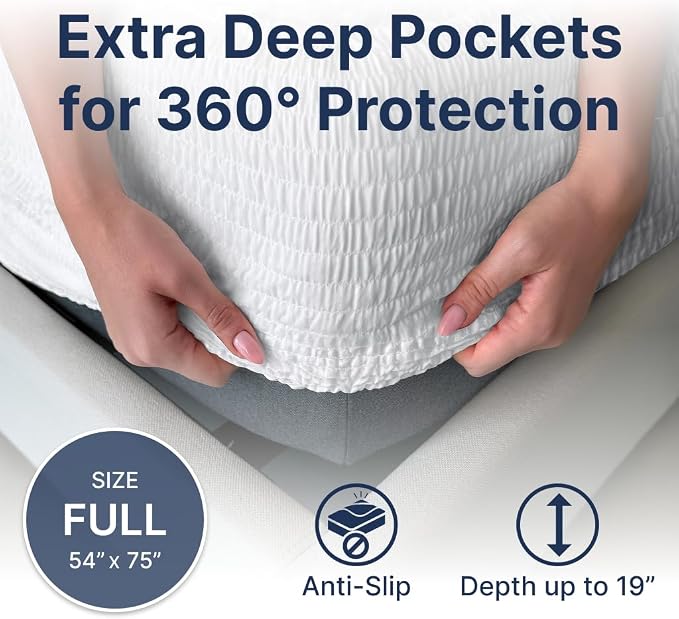 PAULATO BY GA.I.CO Full Waterproof Mattress Protector – Mattress Cover - Image 6