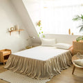 BISELINA French Linen Bed Skirt by BISELINA