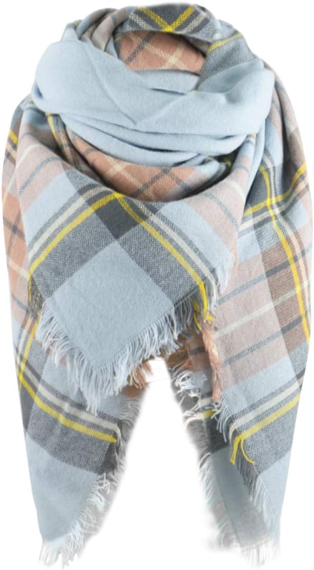 American Trends Women's Cozy Warm Winter Fall Blanket Scarf Stylish Soft Chunky by AmericanTrends