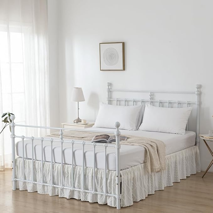 Bed Skirt Full Size Ruffled Bed Skirt - Image 5