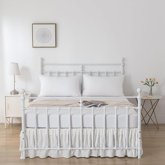 Bed Skirt Twin Size Ruffled Bed Skirt - Image 7