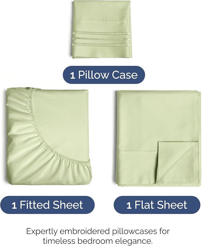 Twin XL Size 3 Piece Sheet Set - Image 2
