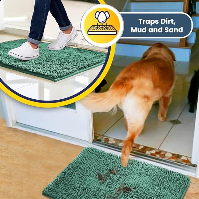 Muddy Mat® AS-SEEN-ON-TV Highly Absorbent Microfiber Door Mat and Pet Rug - Image 3