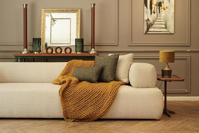 Haven & Glow Decorative Throw Pillow Cover – Square Cushion Case - Image 7