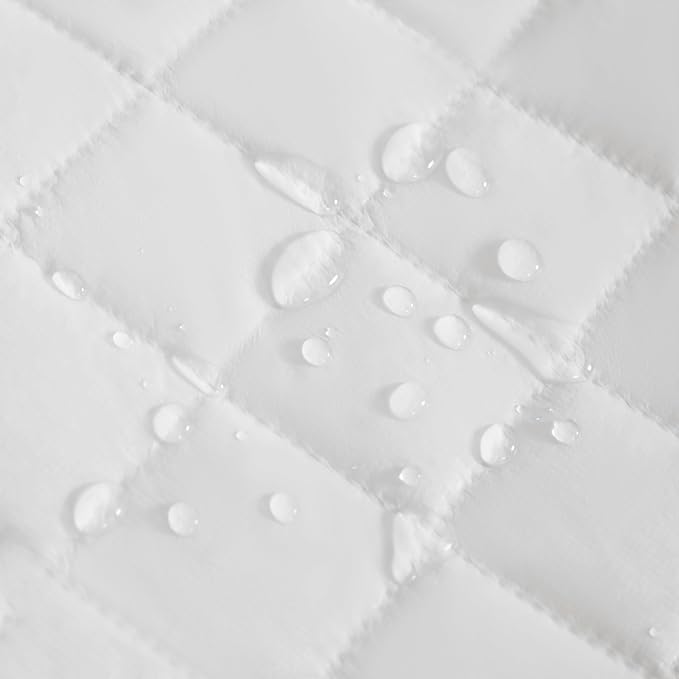 NTBAY 2 Pack Waterproof Crib Mattress Protector, Quilted 28"x52" Toddler Fitted - Image 5