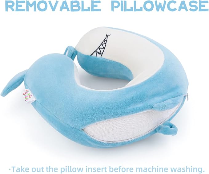 Niuniu Daddy Shark Kids Travel Neck Pillows - Image 6