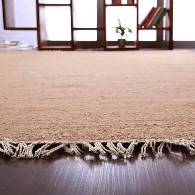 Rugsotic Carpets Hand Woven Flat Weave Kilim Wool ECO-Friendly Area Rugs - Image 7