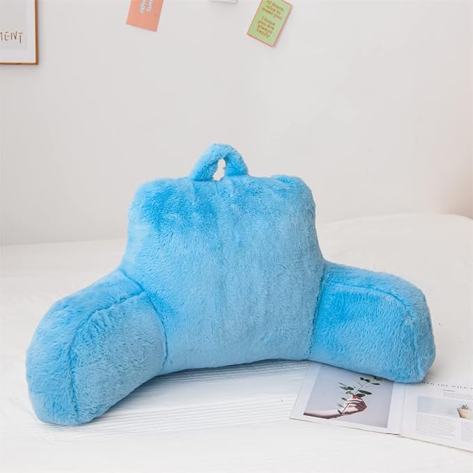 Holawakaka Reading Pillow for Sitting up in Bed Sofa Kids Teens, Backrest Pillow by Holawakaka
