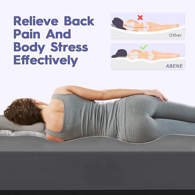 ABENE Mattress Topper for Back Pain Relief, Extra Thick Mattress Pad Pillowtop - Image 5