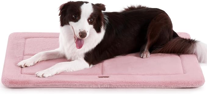 Made4Pets Dog Crate Pad Bed for Medium Large Dogs, Washable & Reversible by Made4Pets