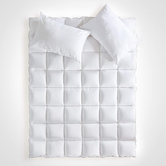 SLEEP ZONE King Size Cotton Mattress Pad, Super Soft Pillow Top Mattress Topper - Image 5