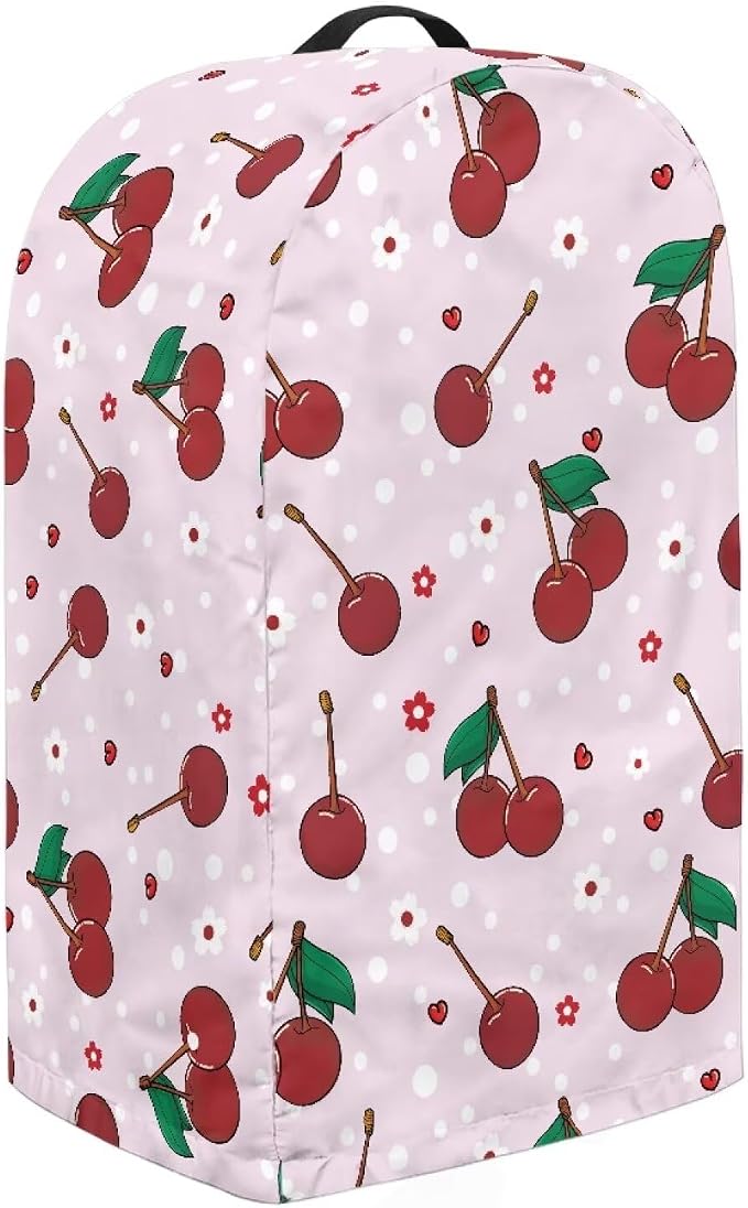 Cherry Print Blender Covers for Kitchen Food Processor Cover - Image 4