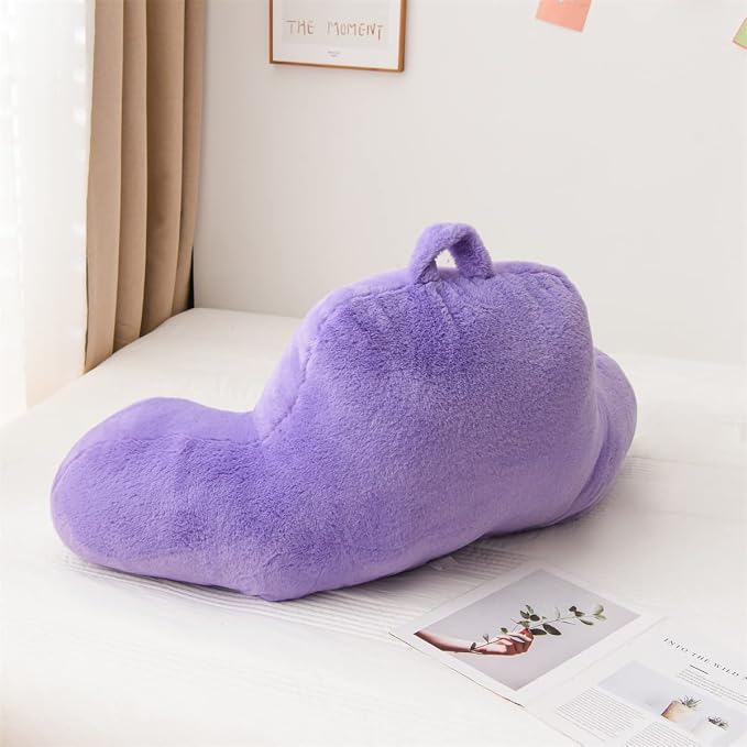 Holawakaka Reading Pillow for Sitting up in Bed Sofa Kids Teens, Backrest Pillow - Image 4